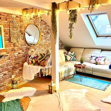 Duplex 2 With Quiet Terrace On Wenceslas Square Apartman *