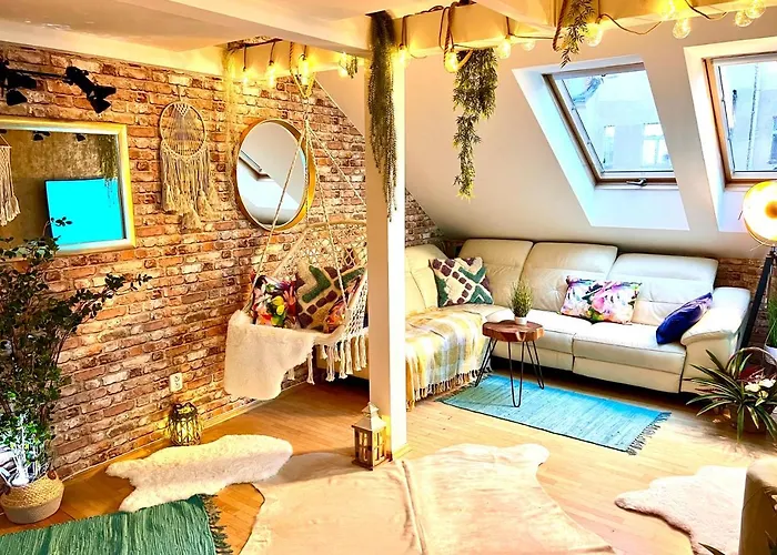 Duplex 2 With Quiet Terrace On Wenceslas Square アパート *