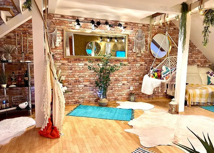 Duplex 2 With Quiet Terrace On Wenceslas Square アパート *