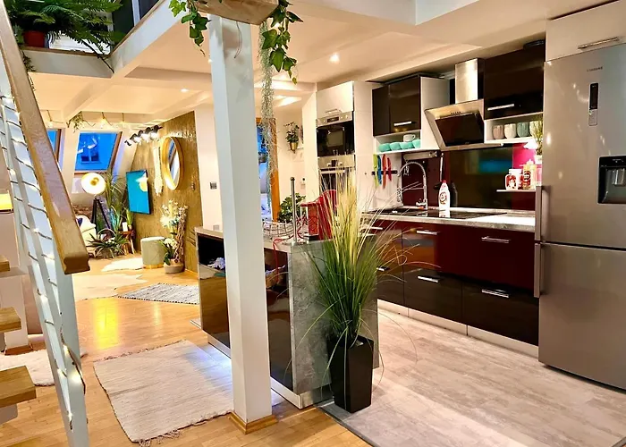 アパート Duplex 2 With Quiet Terrace On Wenceslas Square プラハ