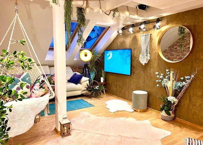 Apartmán Duplex 2 With Quiet Terrace On Wenceslas Square *